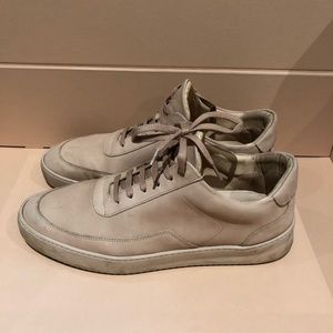 Filling Pieces Tan Leather Sneaker size 12 EU 45